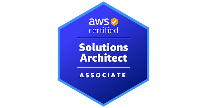 AWS Certified Solutions Architect Associate badge